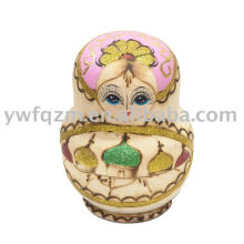 Boneca Matryoshka De Madeira